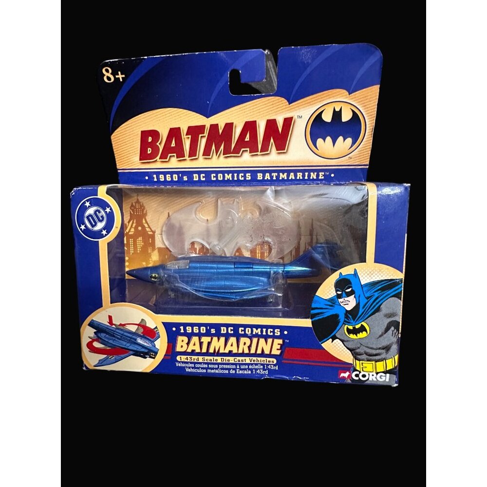 DC Comics Batmarine‎ Collectible Toy Vehicle By Corgi 1:43rd Scale